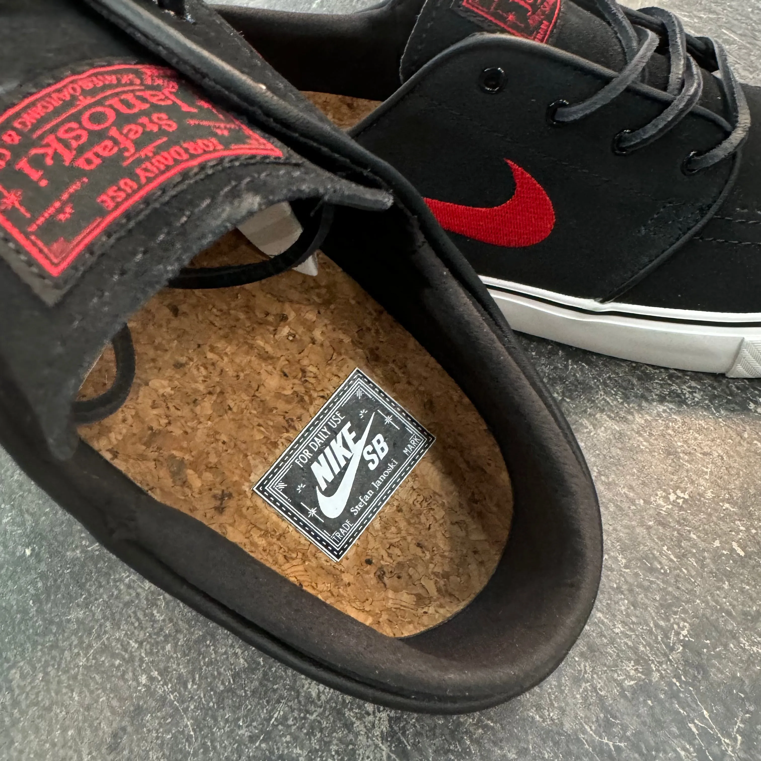 Stores That Sell Asics Shoes Nike SB Janoski OG  Black/University Red