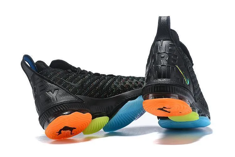 Nike Lebron XV 16 EP Black Blue Men Shoes Sale Size US 7-12 Asics Gel Lyte V Running Shoes