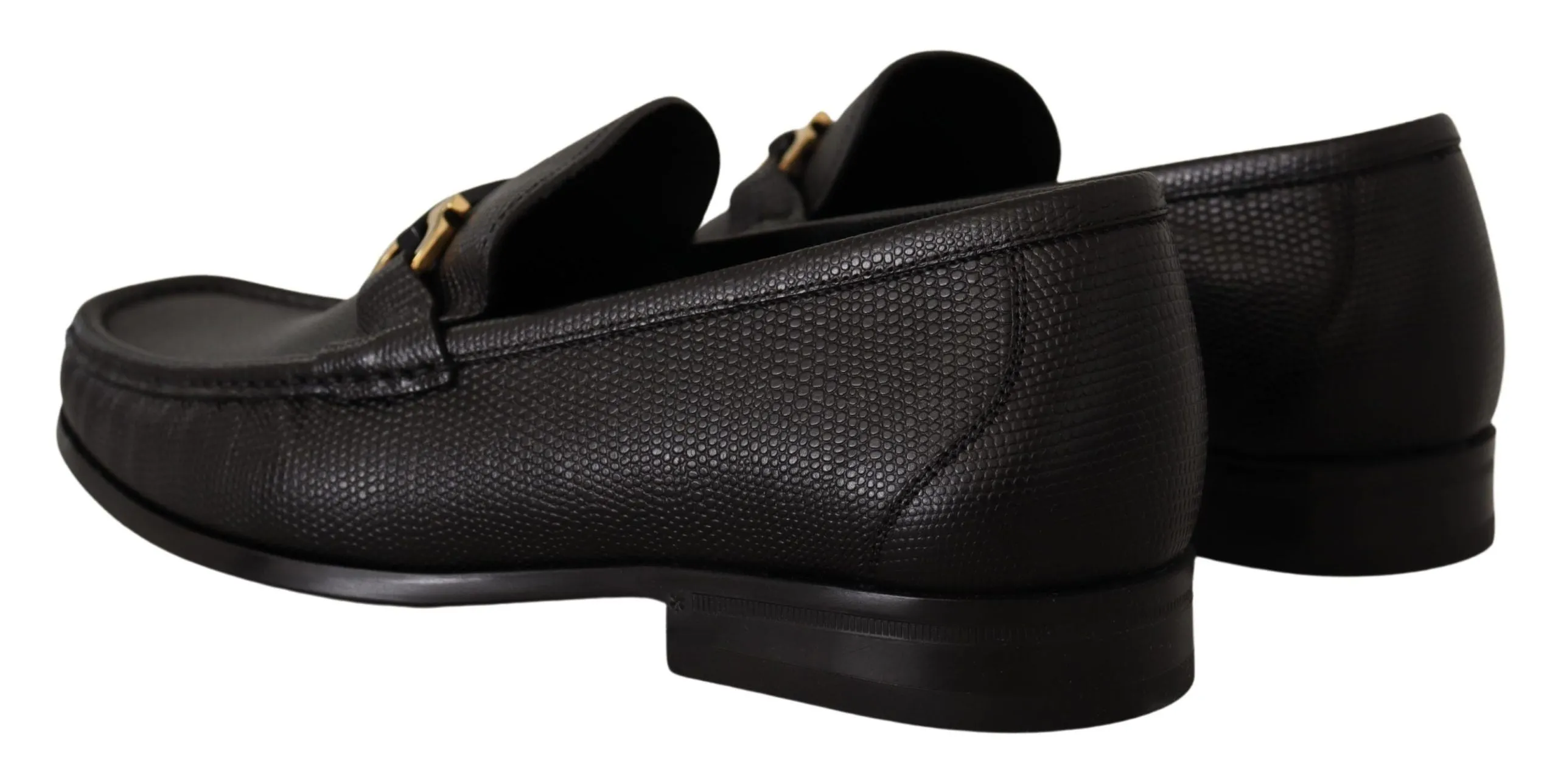 Salvatore Ferragamo Elegant Black Calf Leather Loafers Women Loafers Aldo