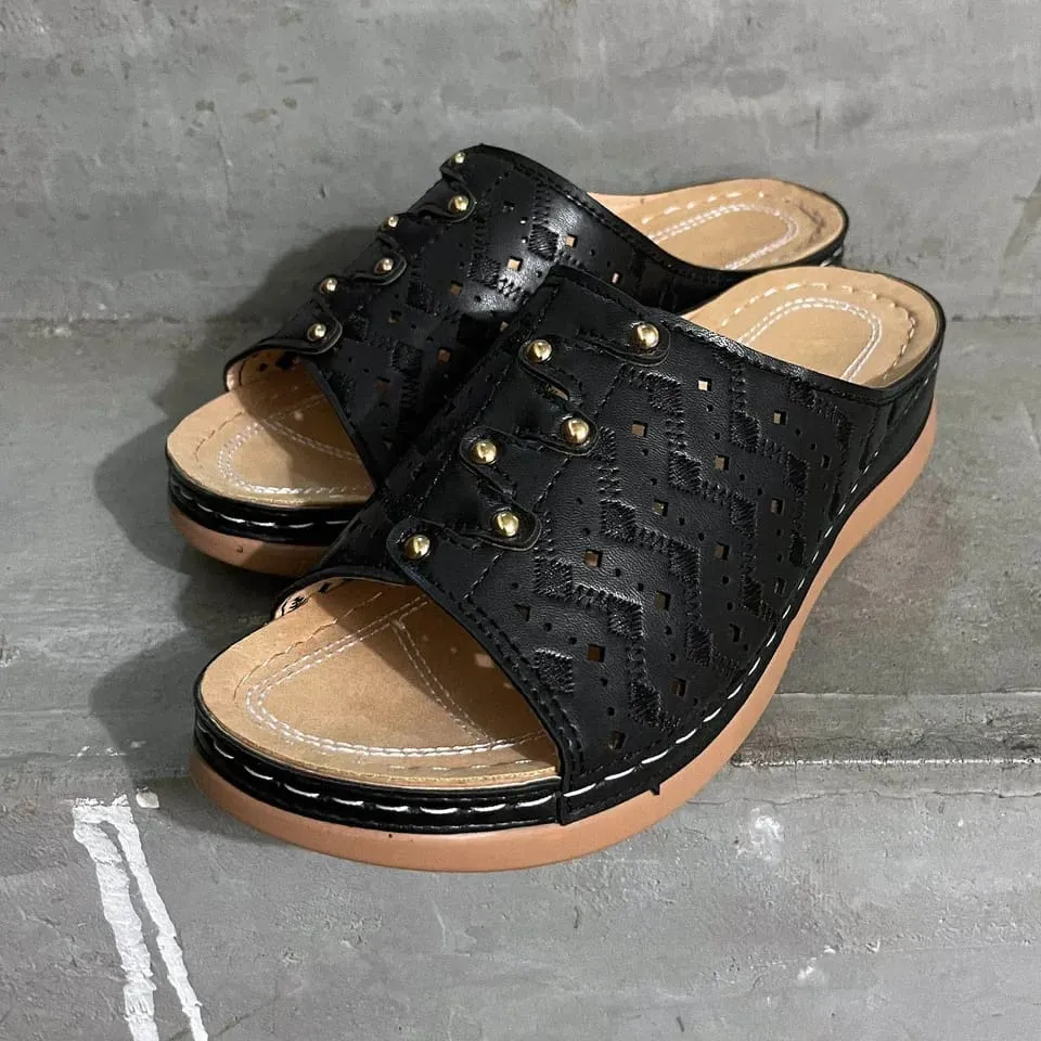 Sandals Women Dressy Summer Hollow Out Wedges Shoes 37 Sandals Vincents