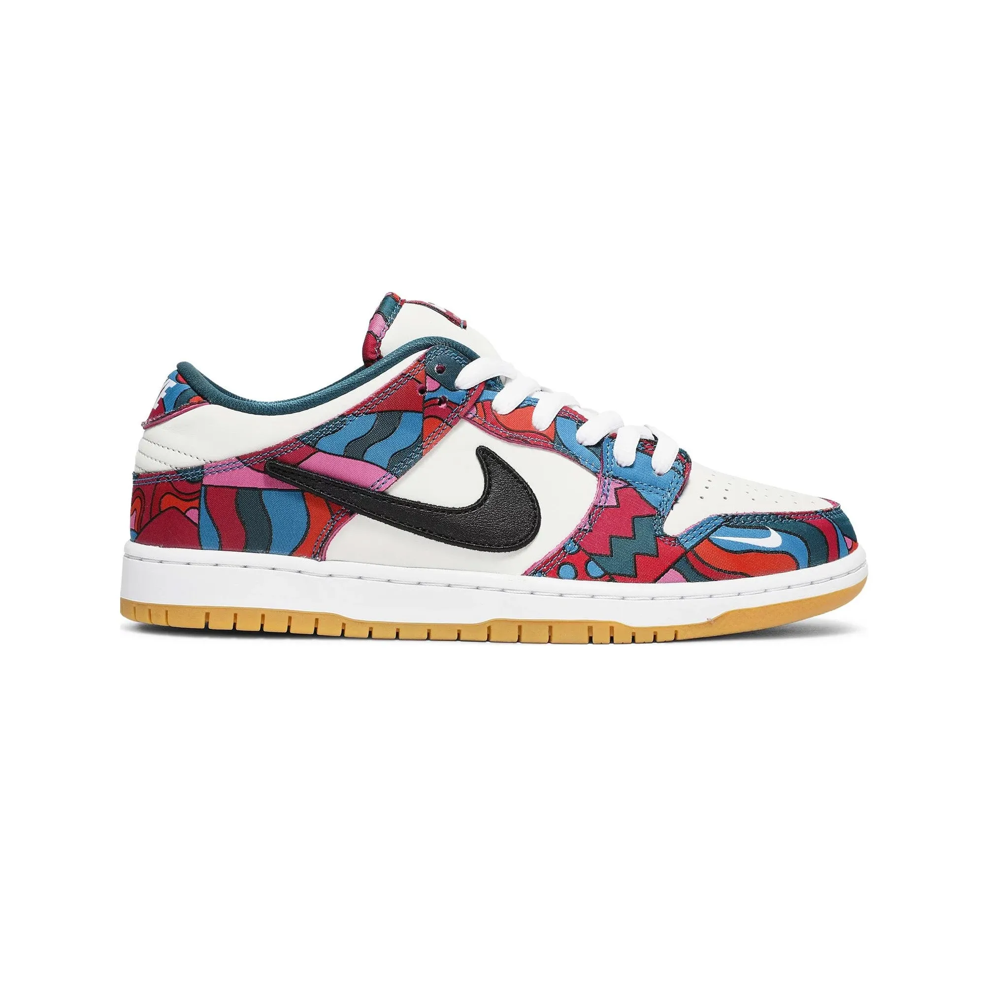 SB Dunk Low x Parra 'Abstract Art' Asics Gt 1000 12 Running Shoes