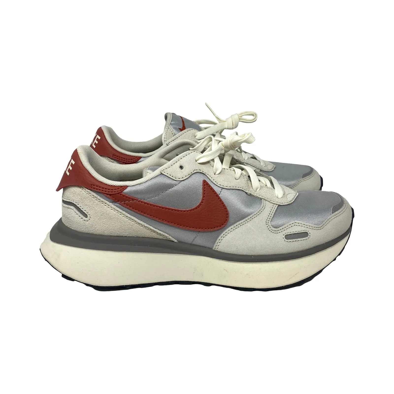 Silver Sneakers Gym Nike Phoenix Waffle Sneakers
