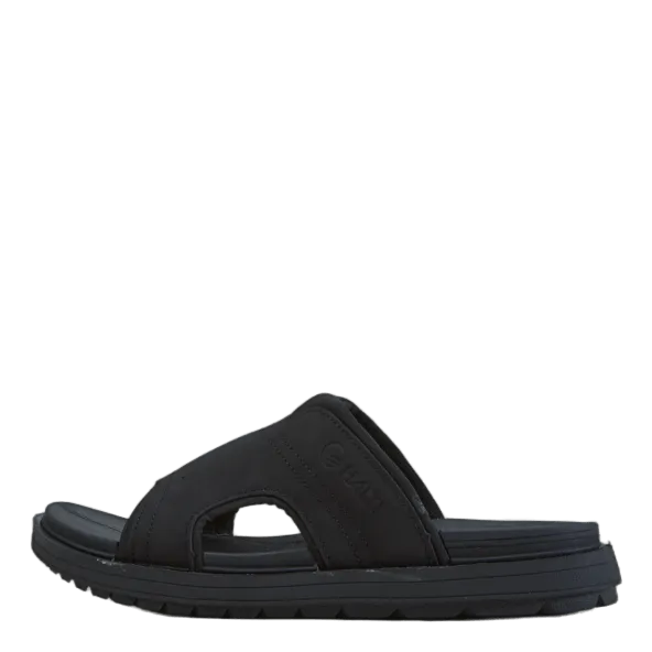 Jorah Sandal Black Floral Platform Sandals