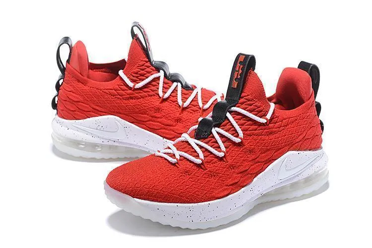 Nike Lebron XV 15 Low EP University Red Men Shoes Sale Size US 7-12 Asics Shoes For Netball
