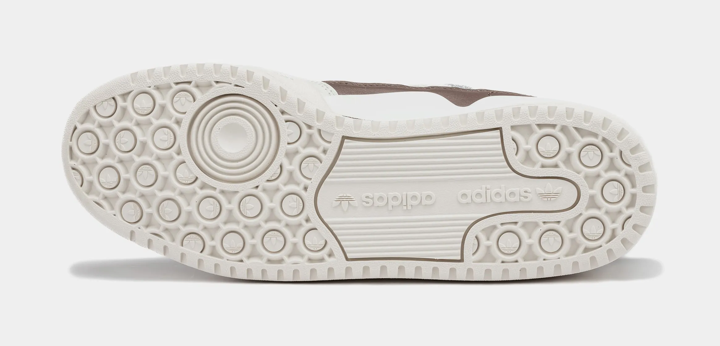 Shoe Palace Exclusive Forum Low CL Mens Lifestyle Shoes (White/Brown) Football Shoes Adidas X