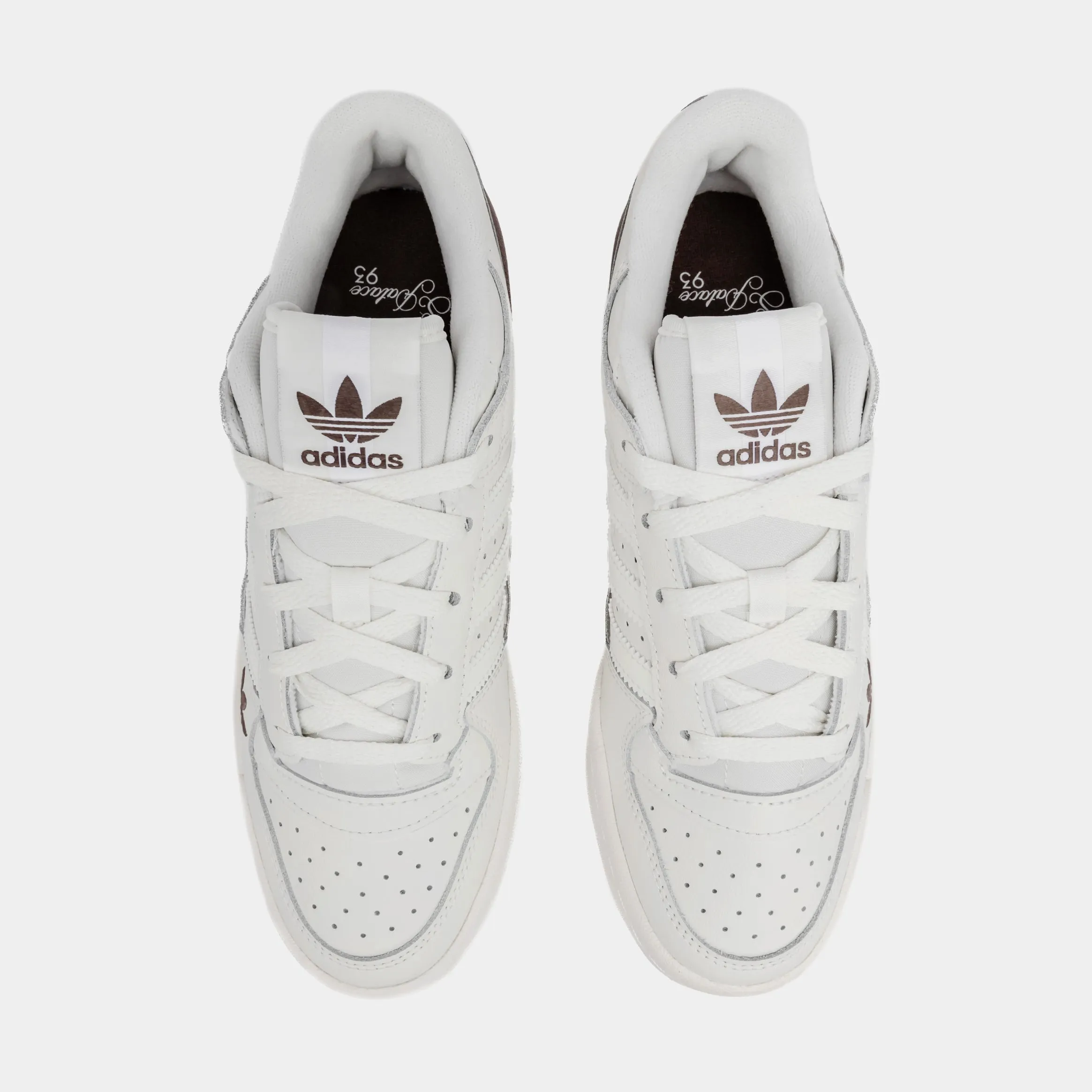 Shoe Palace Exclusive Forum Low CL Mens Lifestyle Shoes (White/Brown) Adidas With Gucci Shoes