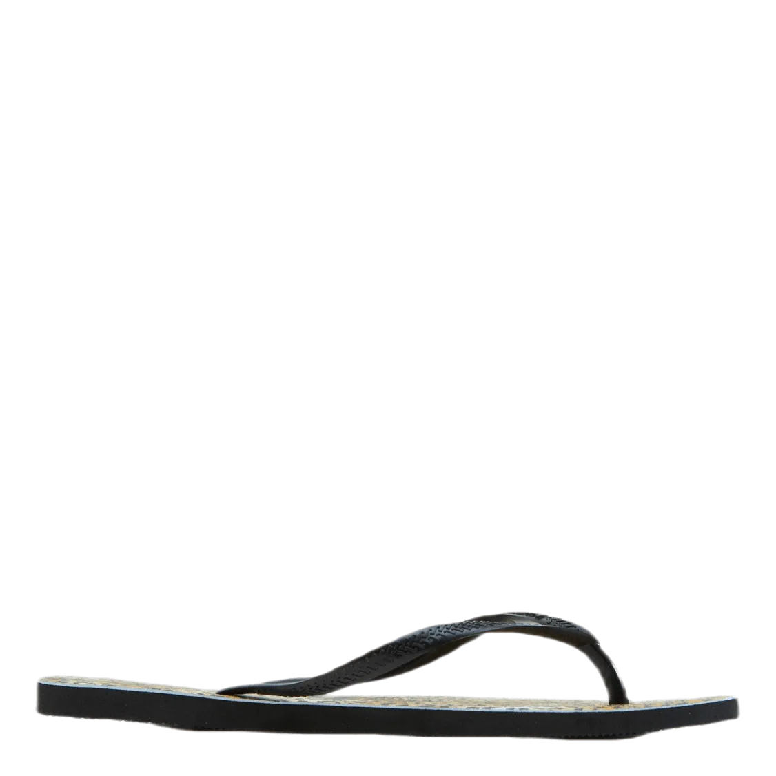 Slim Leopard Beige/Black Diy Gladiator Sandals From Flip Flops