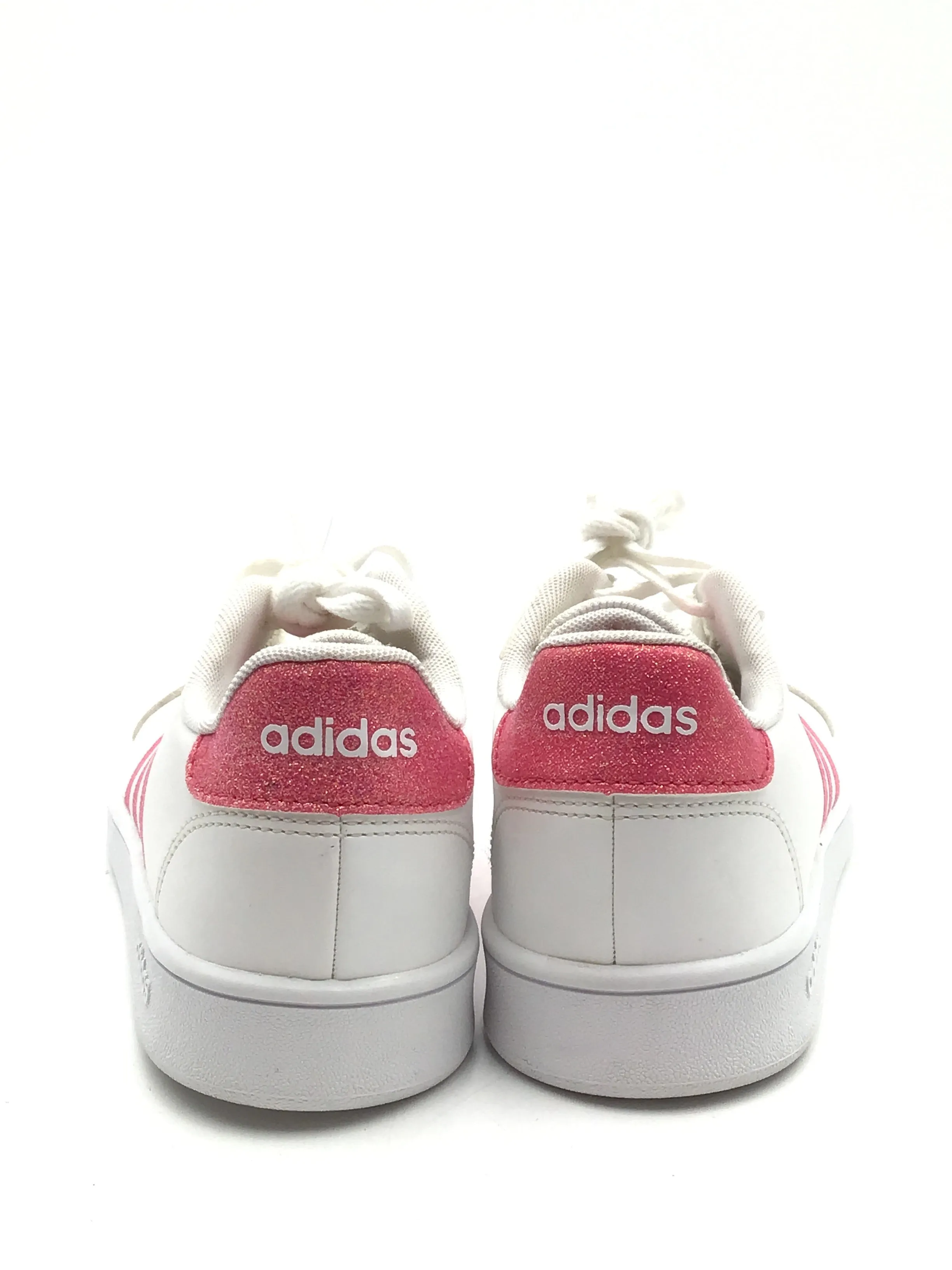 Shoes Sneakers By Adidas In Pink & White, Size: 6 Adidas Basketball Shoes Crazy 8
