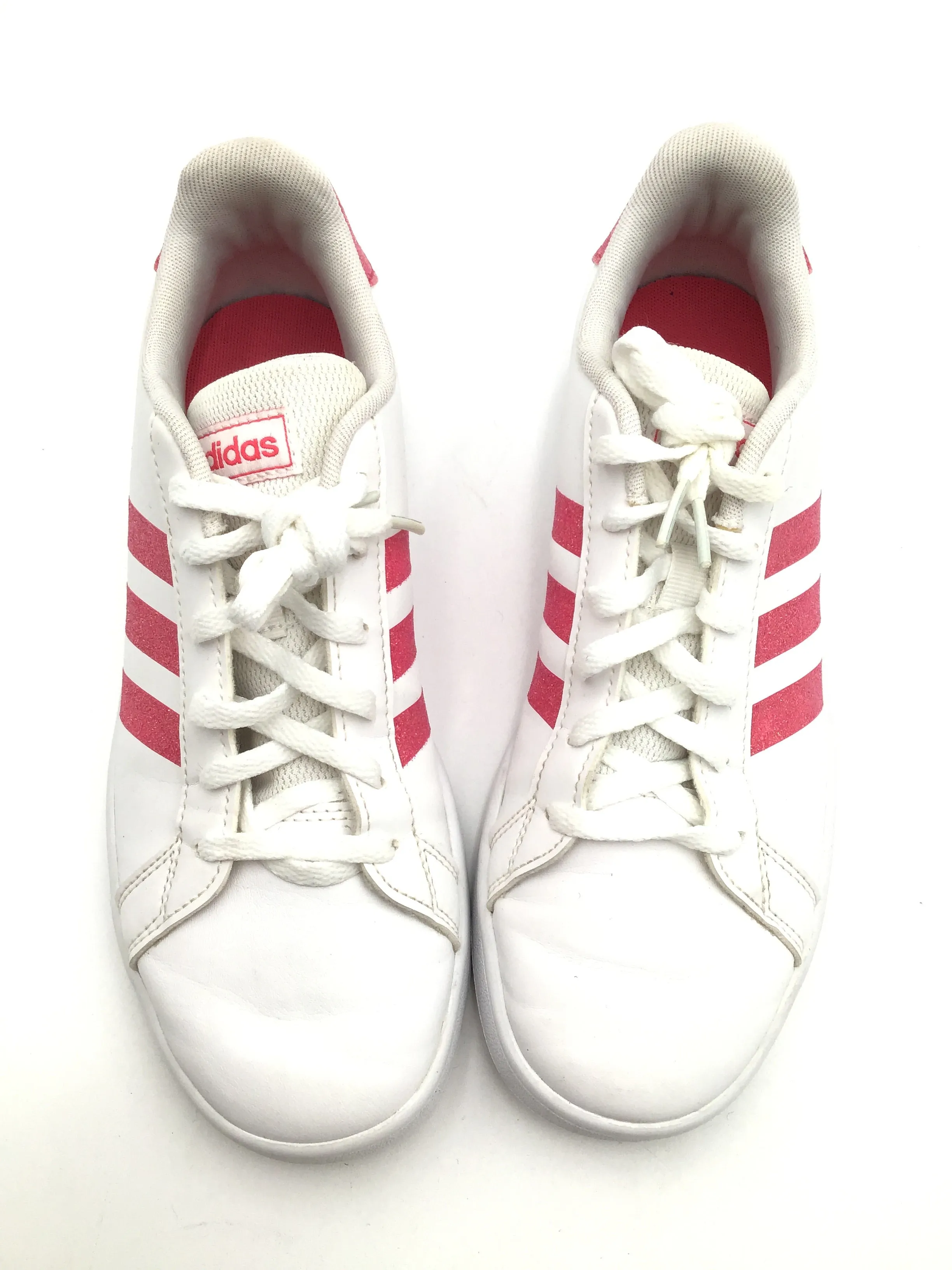 Adidas Soccer Shoes Artificial Grass Shoes Sneakers By Adidas In Pink & White, Size: 6