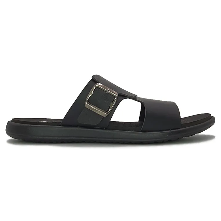 Single Buckle Slide Sandals By Laundry Sandals