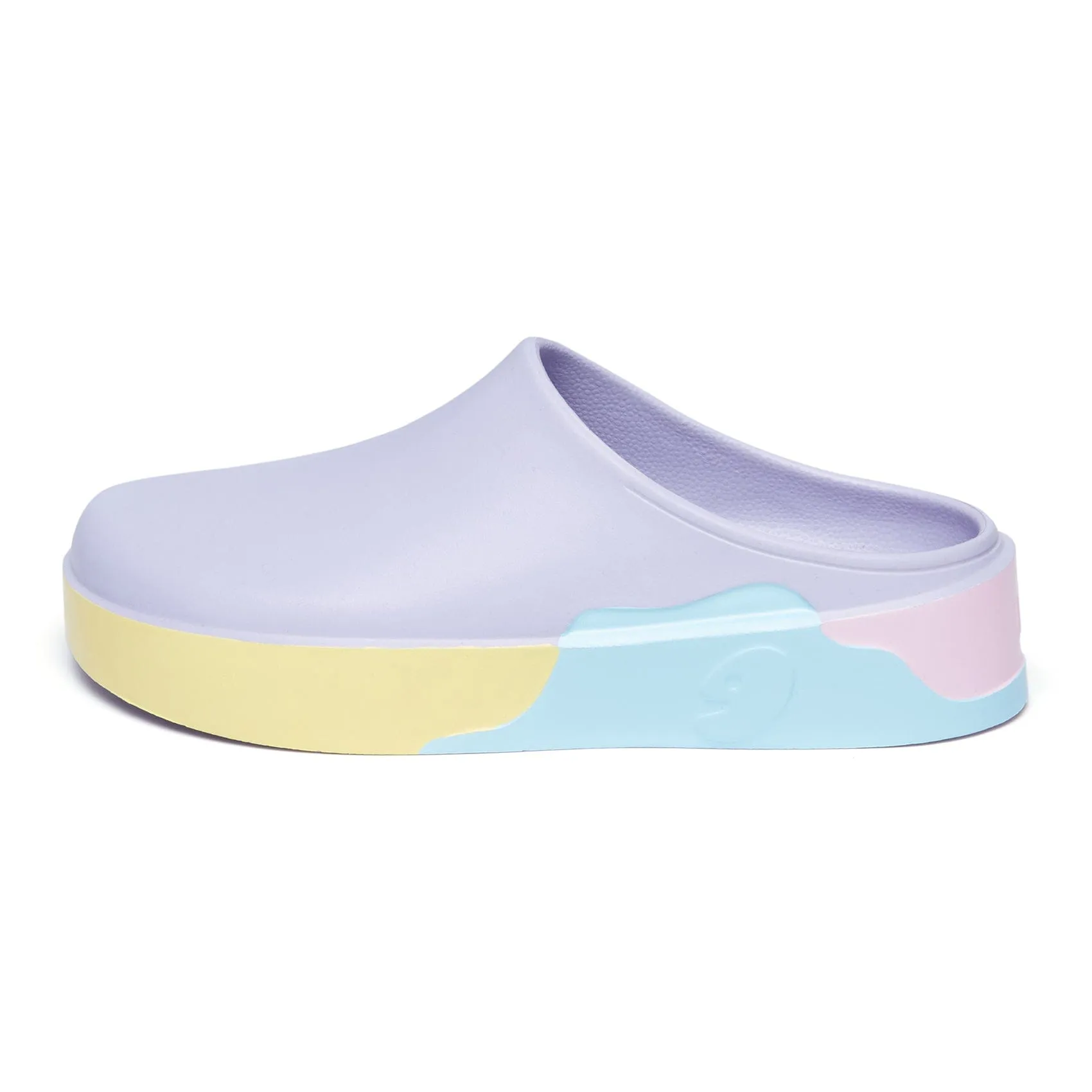 Open Toe Clogs Slip On Creamy Macaron Tenerife Women