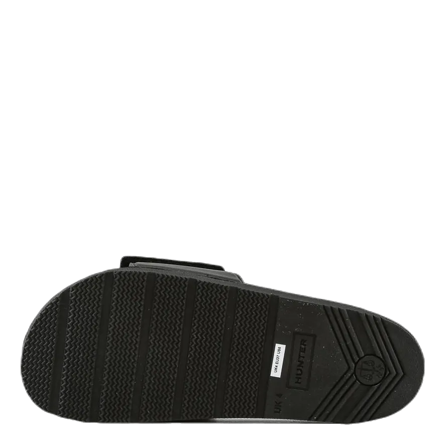 Hippobloo Flip Flops Original Adjustable Slide Black