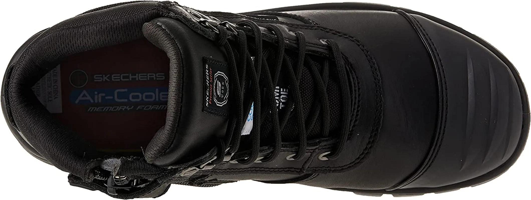 Best Work Boots For Ups Drivers Skechers Premier Series Coolmax Men's Composite Toe Work Boots