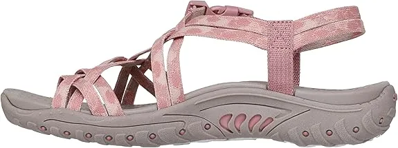 Ultralight Flip Flops Skechers Women's Reggae-Positive Space Sport Sandal