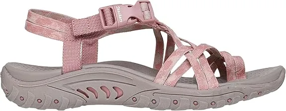 Skechers Women's Reggae-Positive Space Sport Sandal Bonkerz Flip Flops