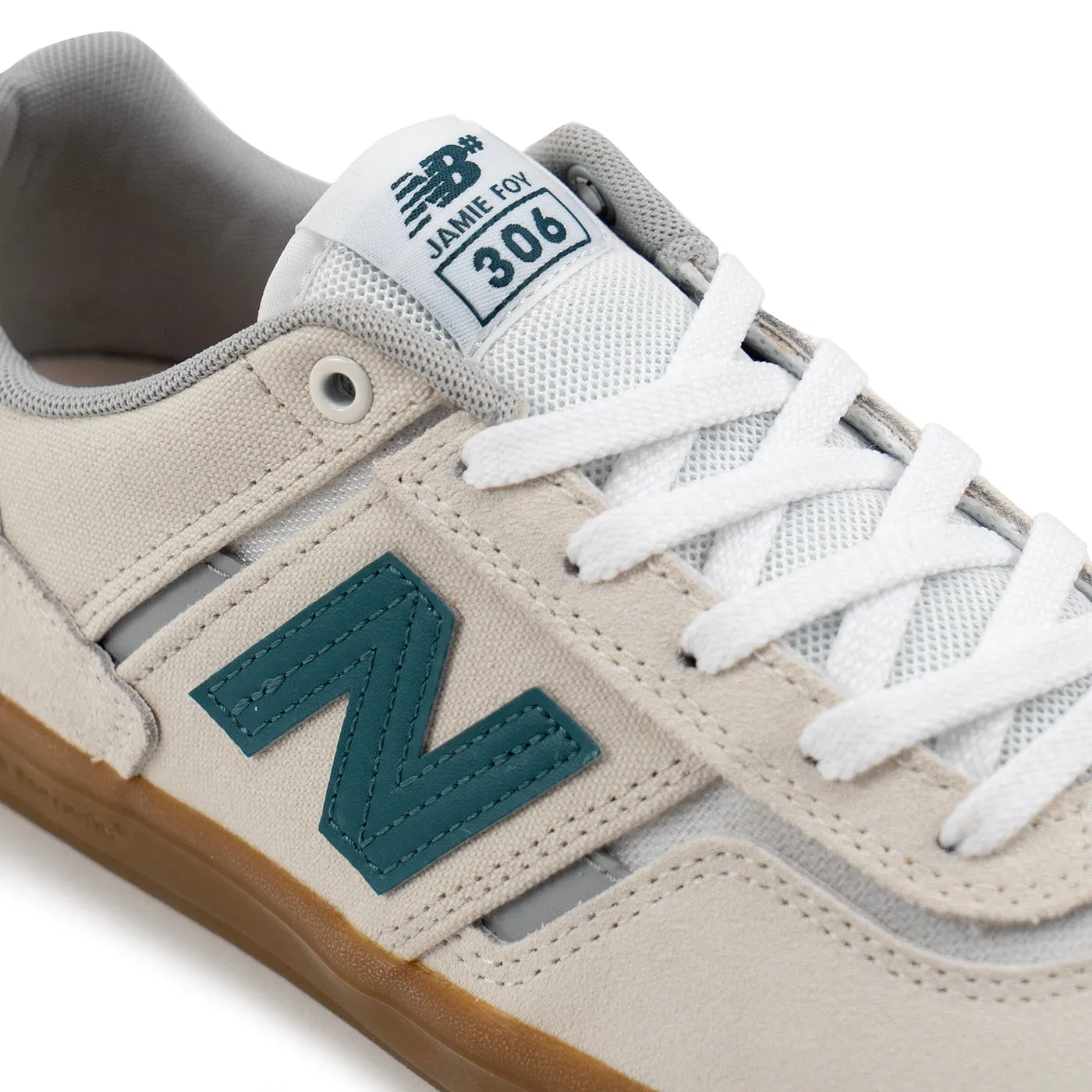 Running Femme New Balance New Balance Numeric NM306 Jamie Foy Shoes - Sea Salt / Green