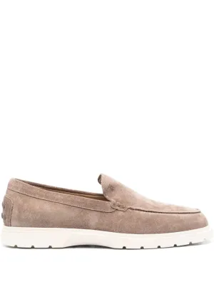 Tod's Slipper Loafers in Suede Rain Loafers