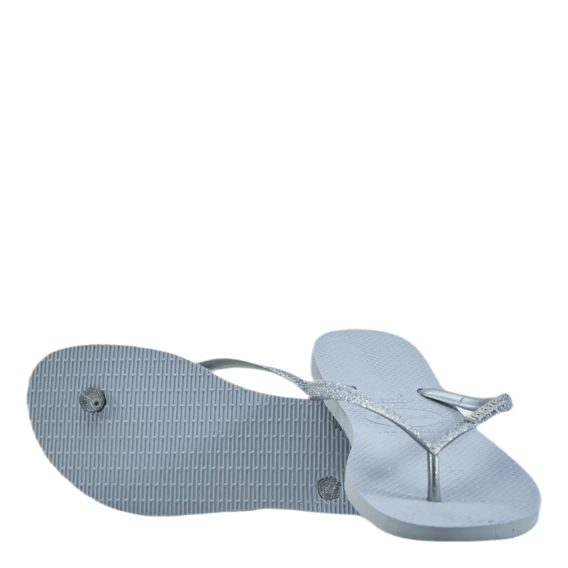Slim Glitter II Grey Snoopy Flip Flops