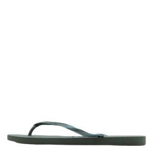 Print On Flip Flops Slim Green