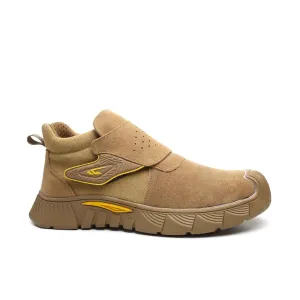 Women's Steel Toe Welding Boots - Adjustable Closure | B274 Best Work Boots For Lawn Maintenance