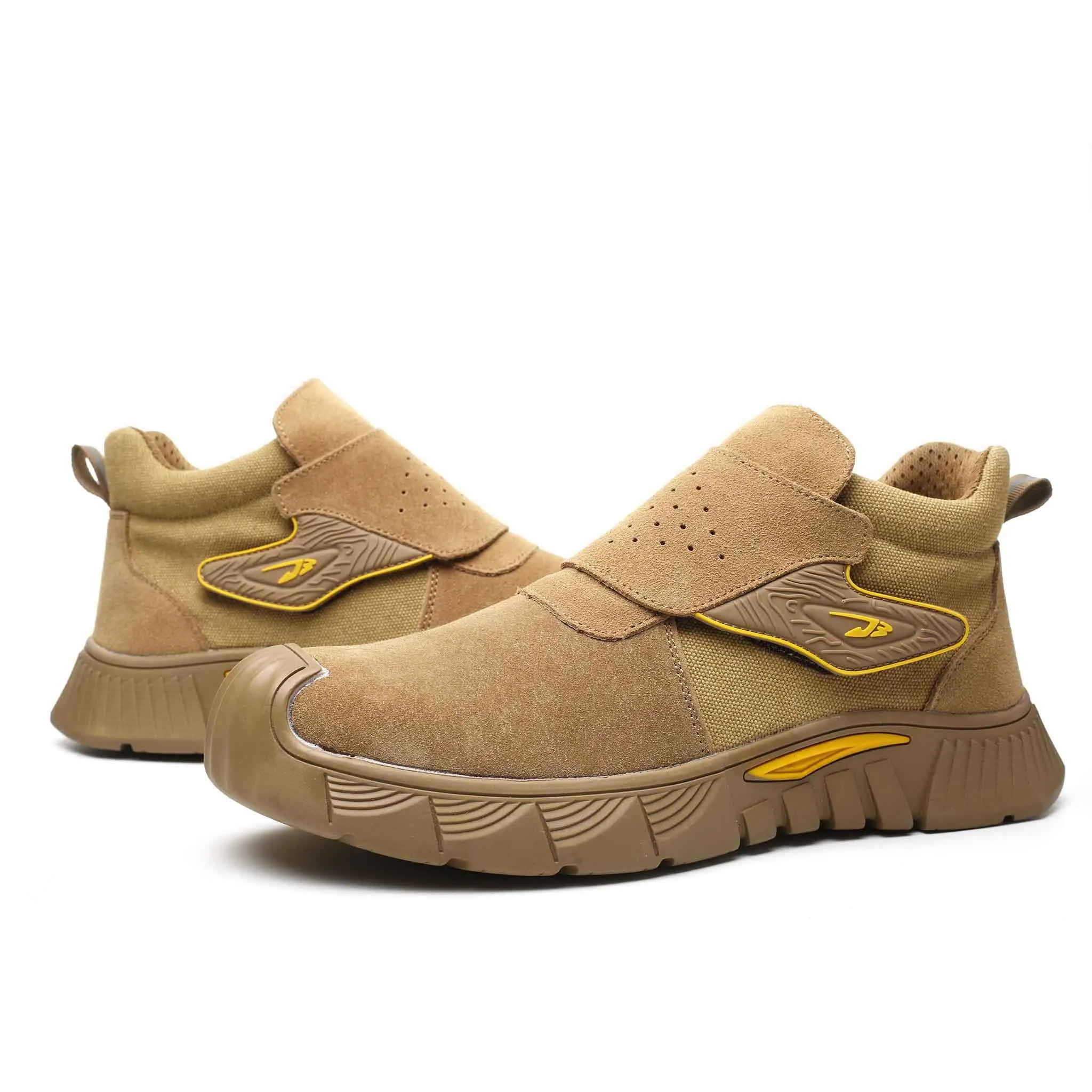 Uniform Work Boots Women's Steel Toe Welding Boots - Adjustable Closure | B274