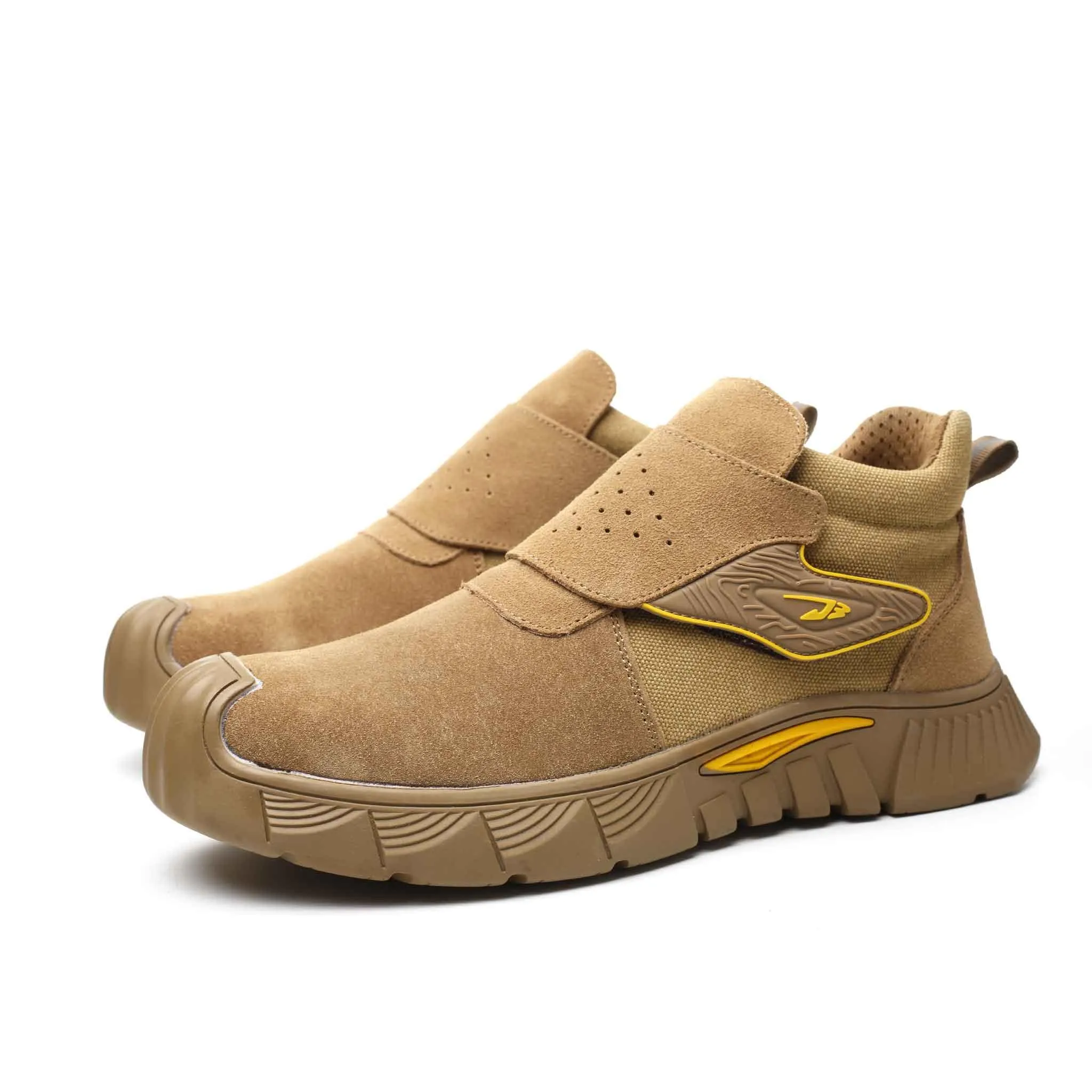 Drying Work Boots Women's Steel Toe Welding Boots - Adjustable Closure | B274