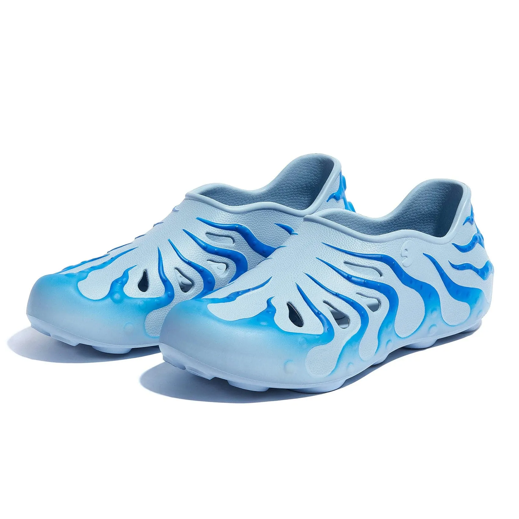 Gradient Blue Octopus II Men Slip On Golf Shoes