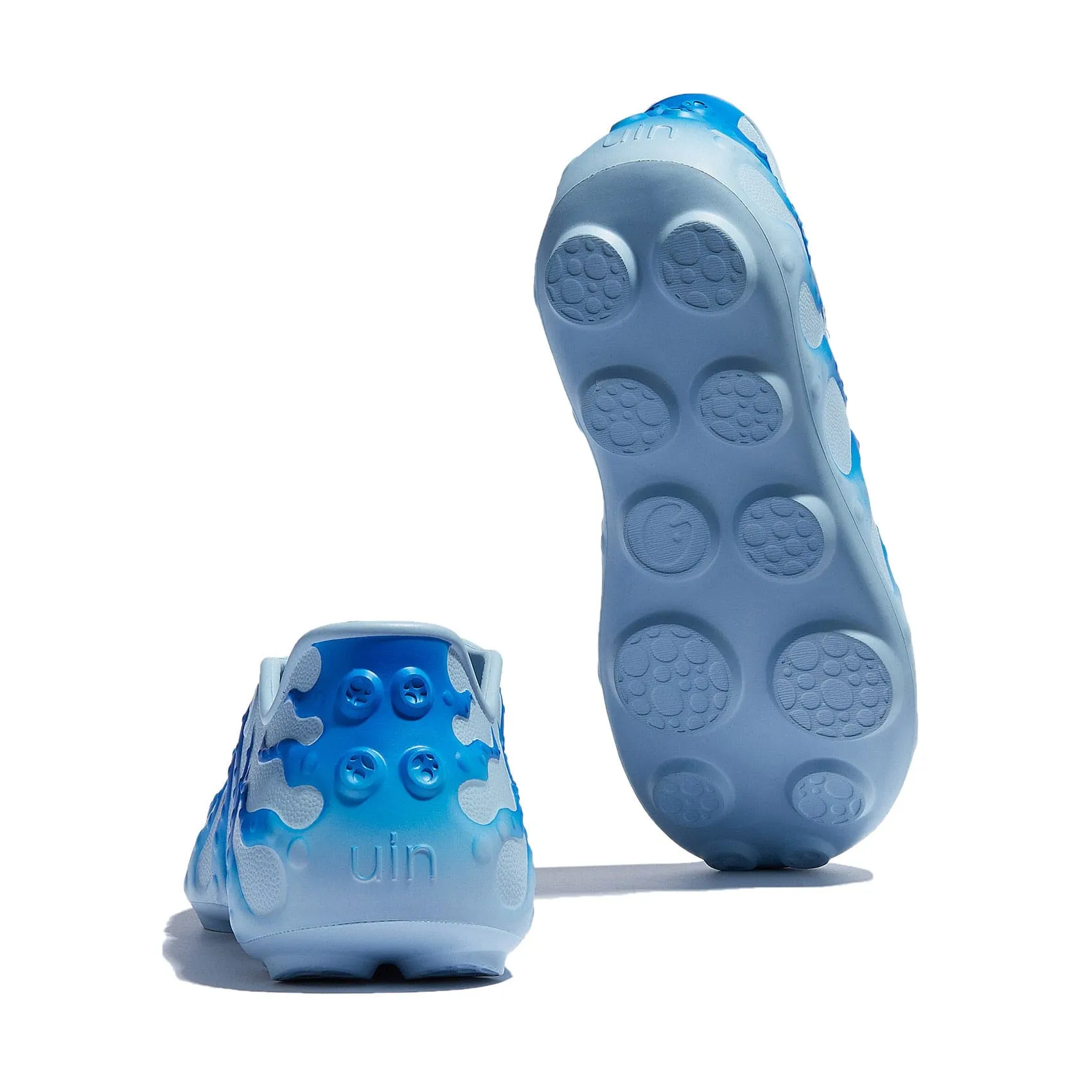 Slip-on Canvas Sneakers Gradient Blue Octopus II Men