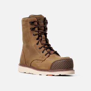 Best Work Boots For Roofers Brunt The Marin 8" BRUNT Toe (Comp Toe) Waterproof Men's