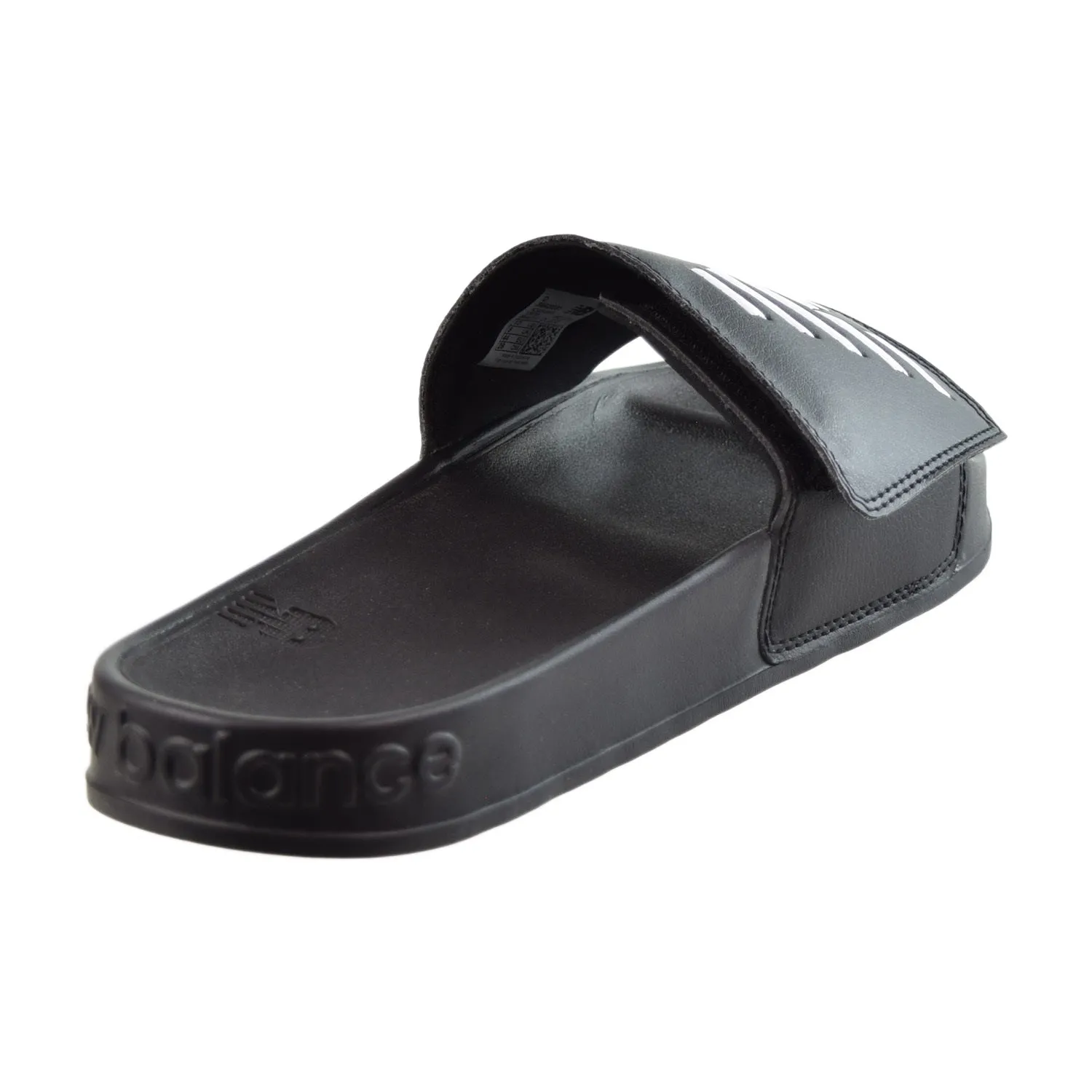 New Balance 200 Adjustable Men's Slide Sandals Black-White Joyspun Slippers