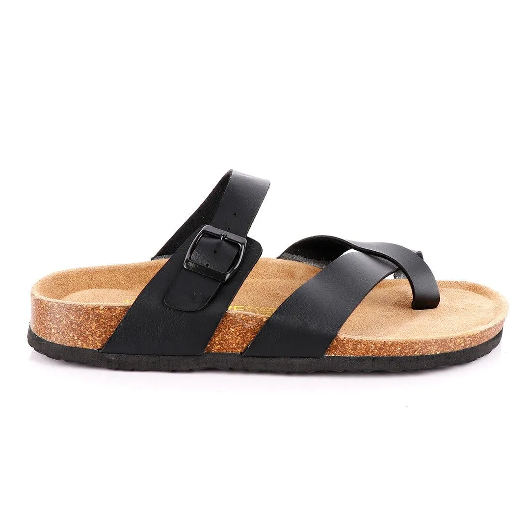 Slides Shoe Big Brave "Birkenstock" Mayari Mocha Unisex Black Slippers