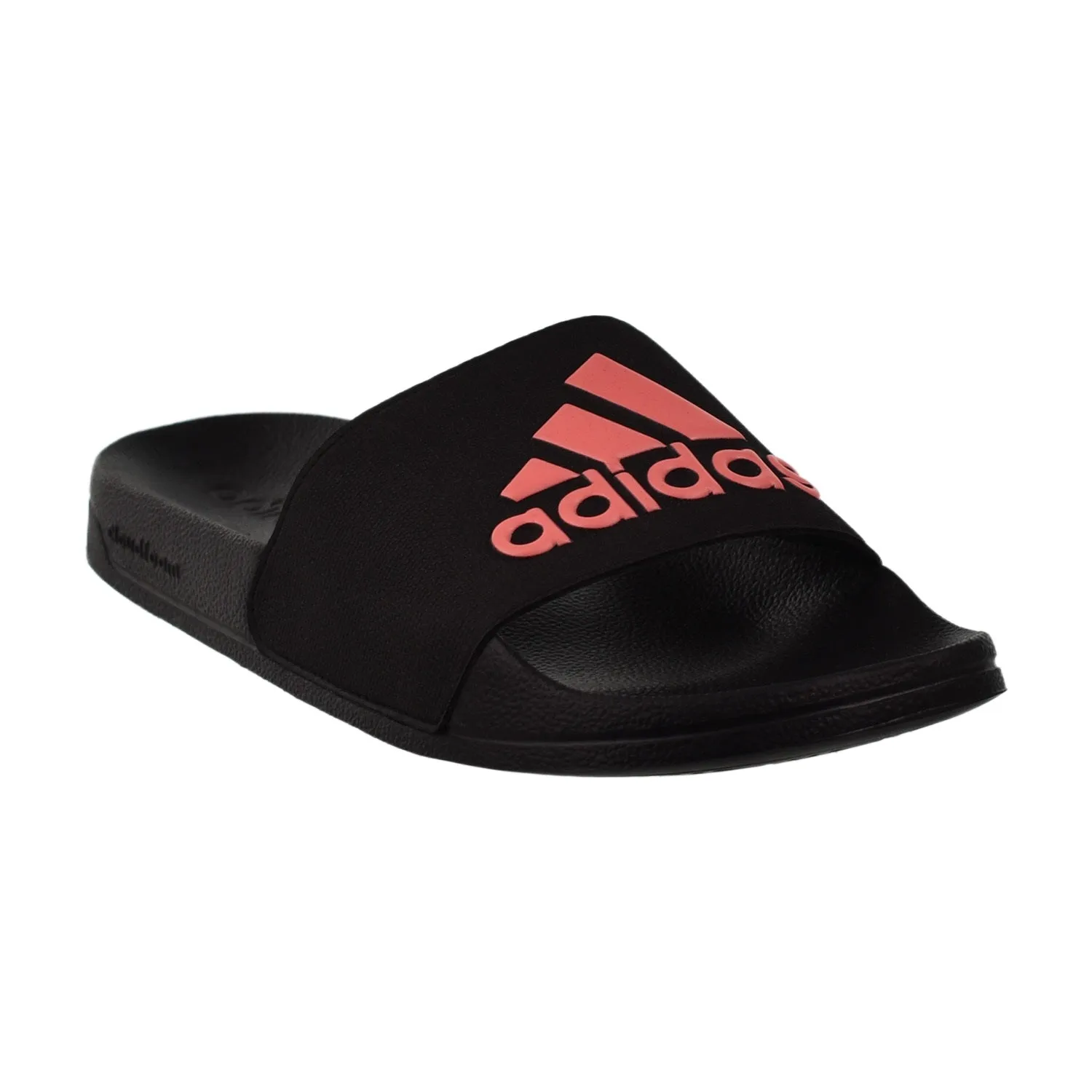 Adidas Adilette Shower Men's Slide Sandals Core Black-Acid Red Slip Spirit Slippers