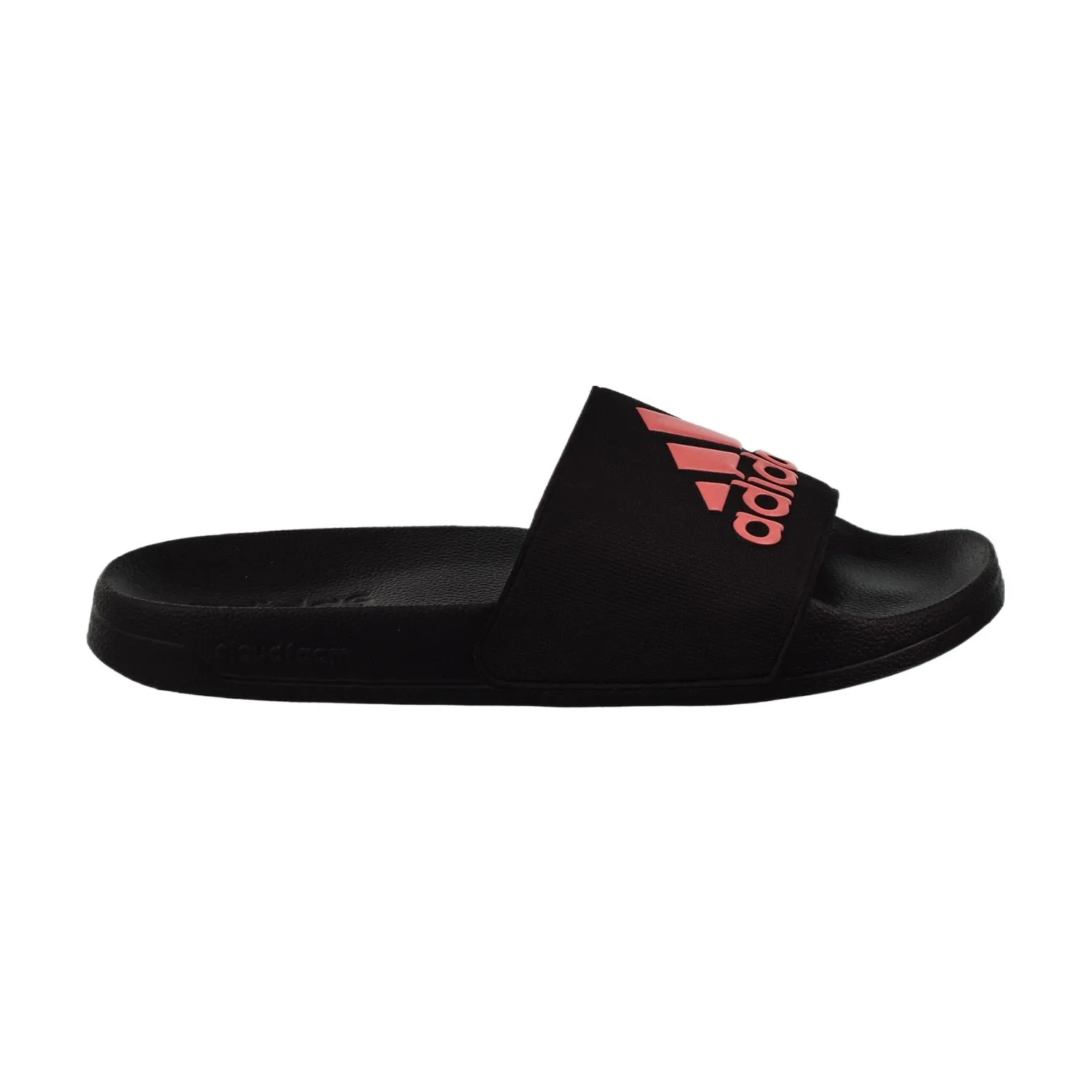 Slippers Brand With Nut Logo Adidas Adilette Shower Men's Slide Sandals Core Black-Acid Red