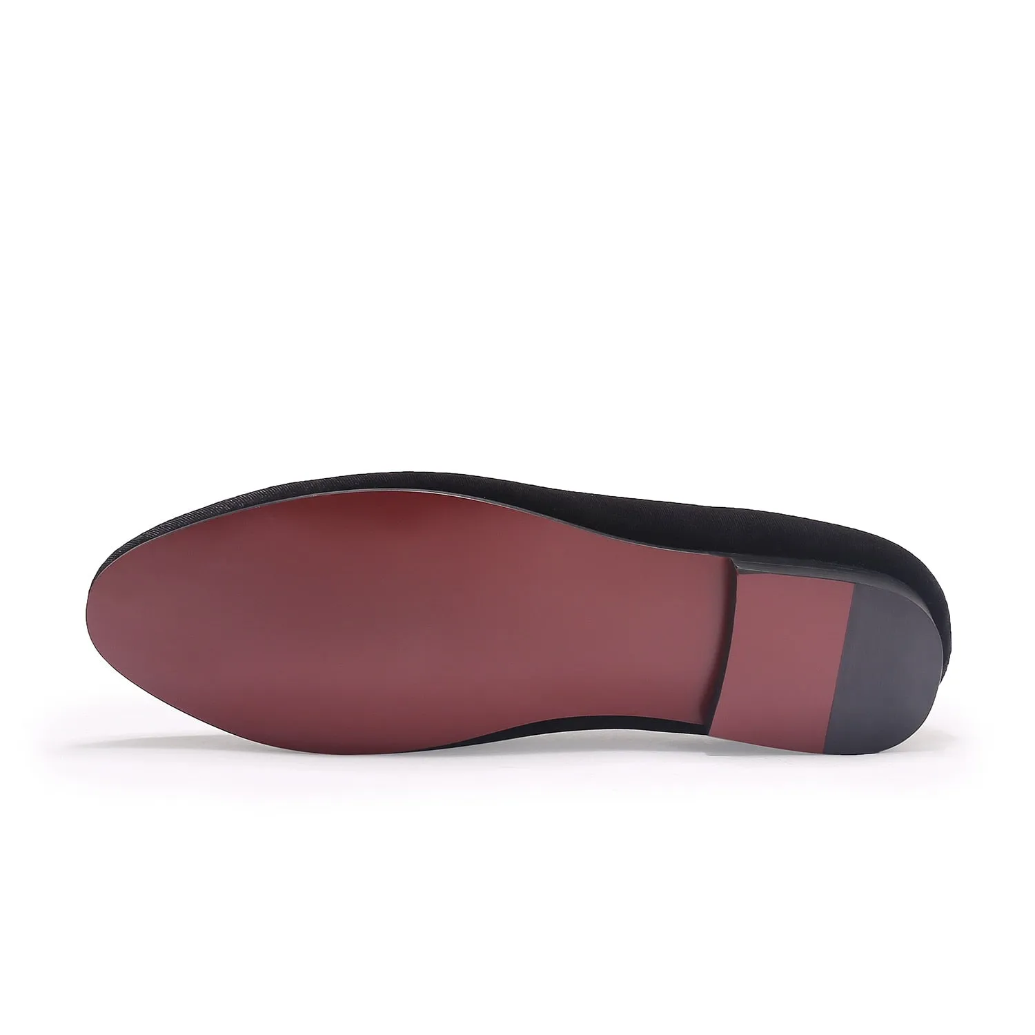 Easy Knitted Slippers Harpelunde Men Buckle Shoes Velvet Loafers Handmade Smoking Slippers