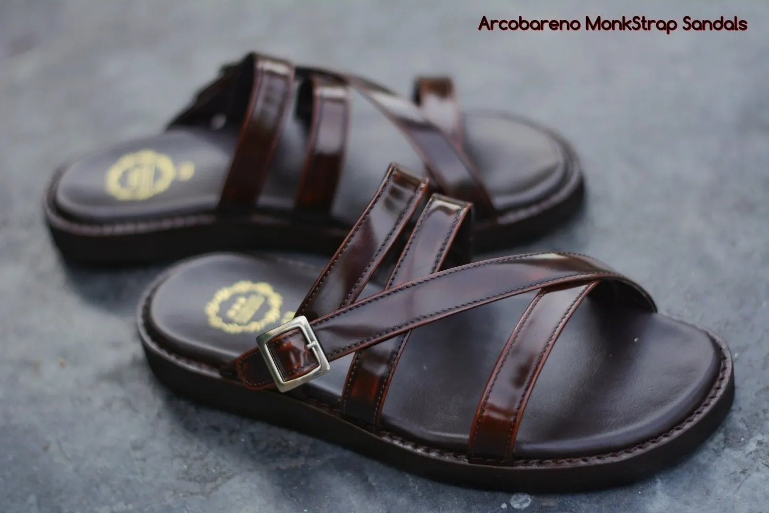 Arcobareno Monk Straps SANDALS Mates Slippers