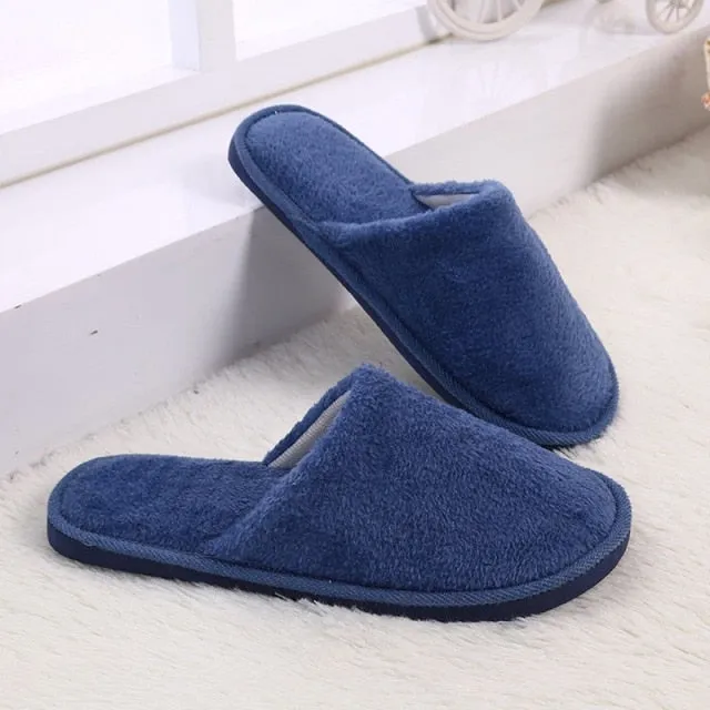 Slippers for home Push Soft Cotton Slippers women Hotel Travel Slipper Hospitality Footwear Slides For Bedroom Cute Slippers Soft Bottom Slippers