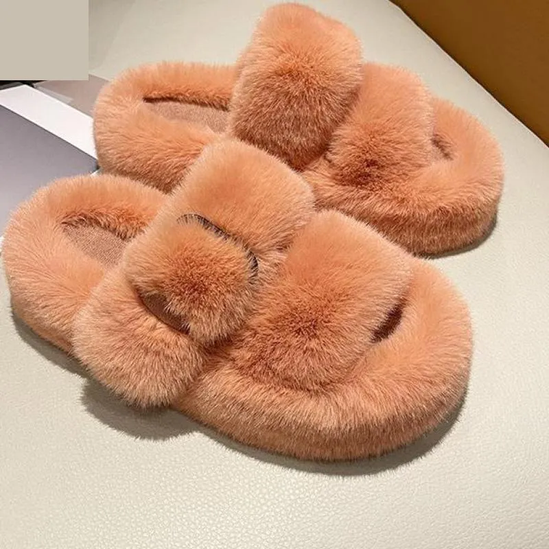 Guinness Slippers Plush Furry Slide Slippers