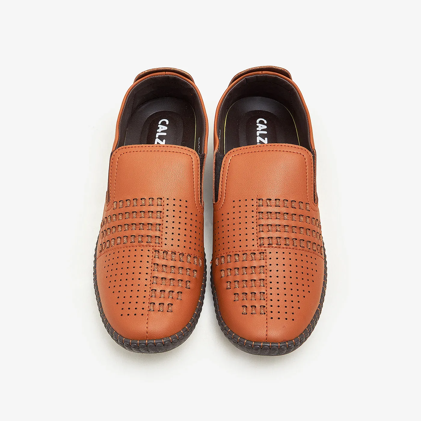 Smart Slip-Ons for Men Pattern Slip On