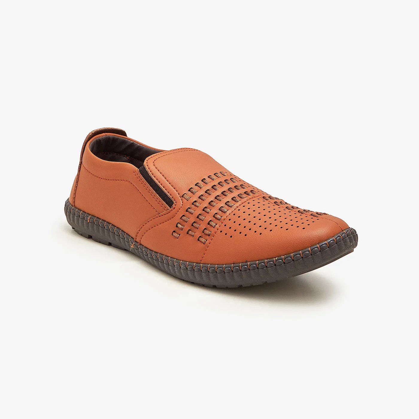 Smart Slip-Ons for Men Slip-on Width Wide Casual Shoes