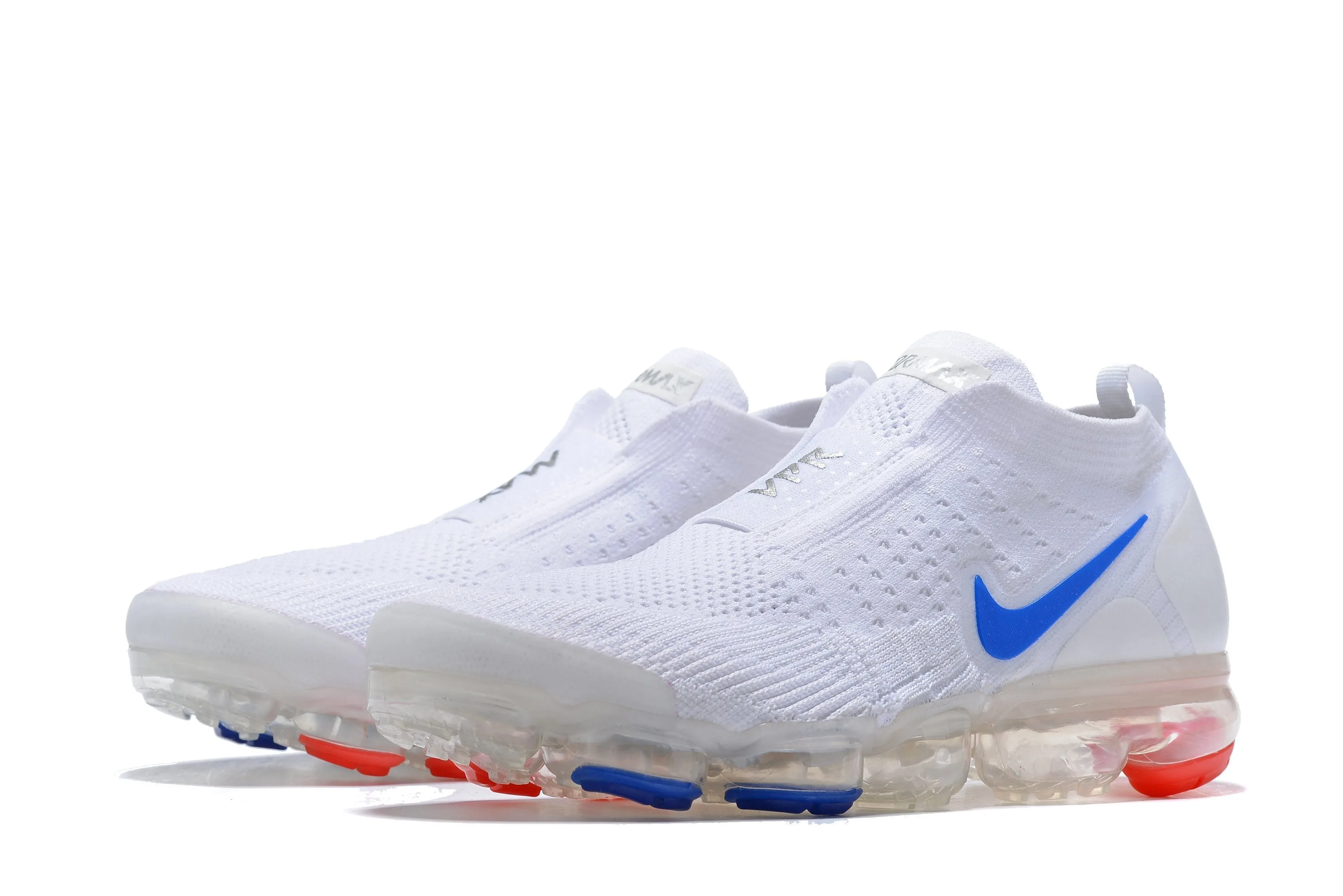 Nike Air Vapormax Moc 2 White Blue Shoes Sneakers Men Sale Size US 7, 8, 8.5, 9, 10, 11 Collection Sneakers