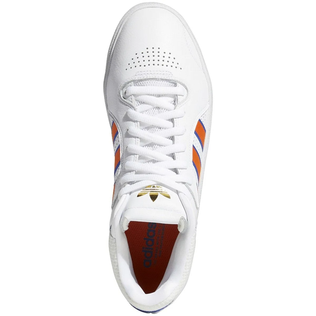 Ballerina Adidas Shoes ADIDAS TYSHAWN "KNICKS" WHITE / ORANGE / TEAM ROYAL BLUE