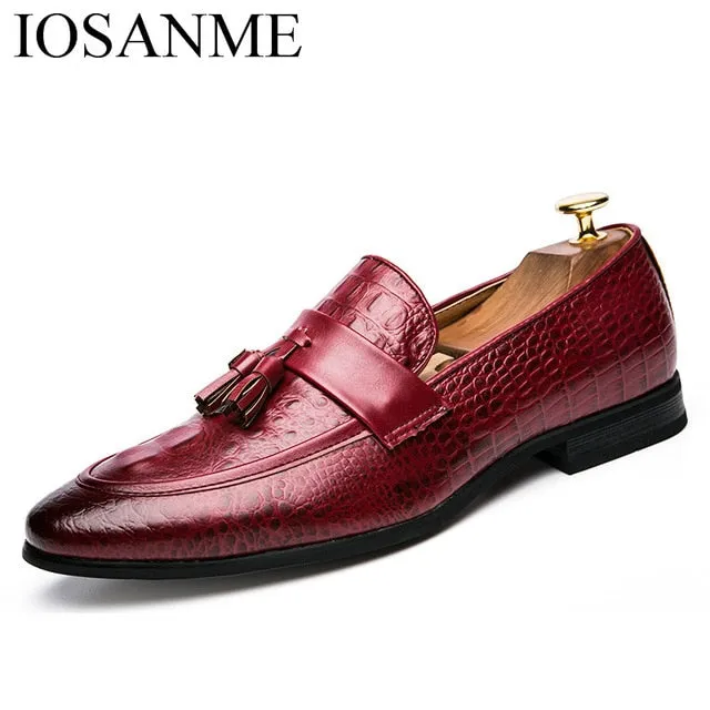 Size 11 Work Boots snake skin men leather shoes italian luxury