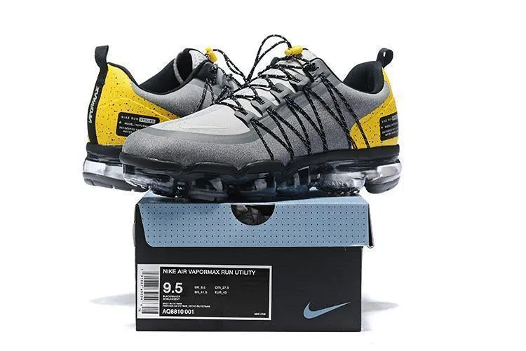 Got Sneakers Nike Air Vapormax Run Utility "Grey Amarillo" Shoes Sneakers Men Sale Size US 7, 8, 8.5, 9, 10, 11