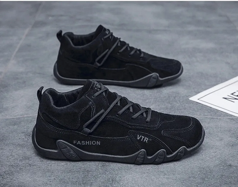 2024 New Men's Shoes Lightweight Casual Shoes Ankle Boots Designer Winter Plush Trend Men Loafers Lace Up Non-slip Male Sneakers Ralph Lauren Shoes Loafers