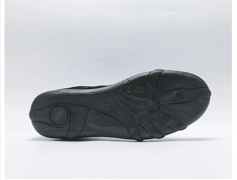 Driving Loafers Suede 2024 New Men's Shoes Lightweight Casual Shoes Ankle Boots Designer Winter Plush Trend Men Loafers Lace Up Non-slip Male Sneakers