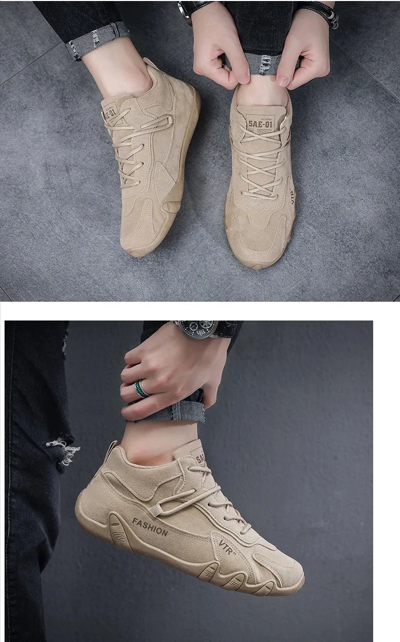 Loro Piana Babouche Charms Walk Suede Mule Loafers 2024 New Men's Shoes Lightweight Casual Shoes Ankle Boots Designer Winter Plush Trend Men Loafers Lace Up Non-slip Male Sneakers