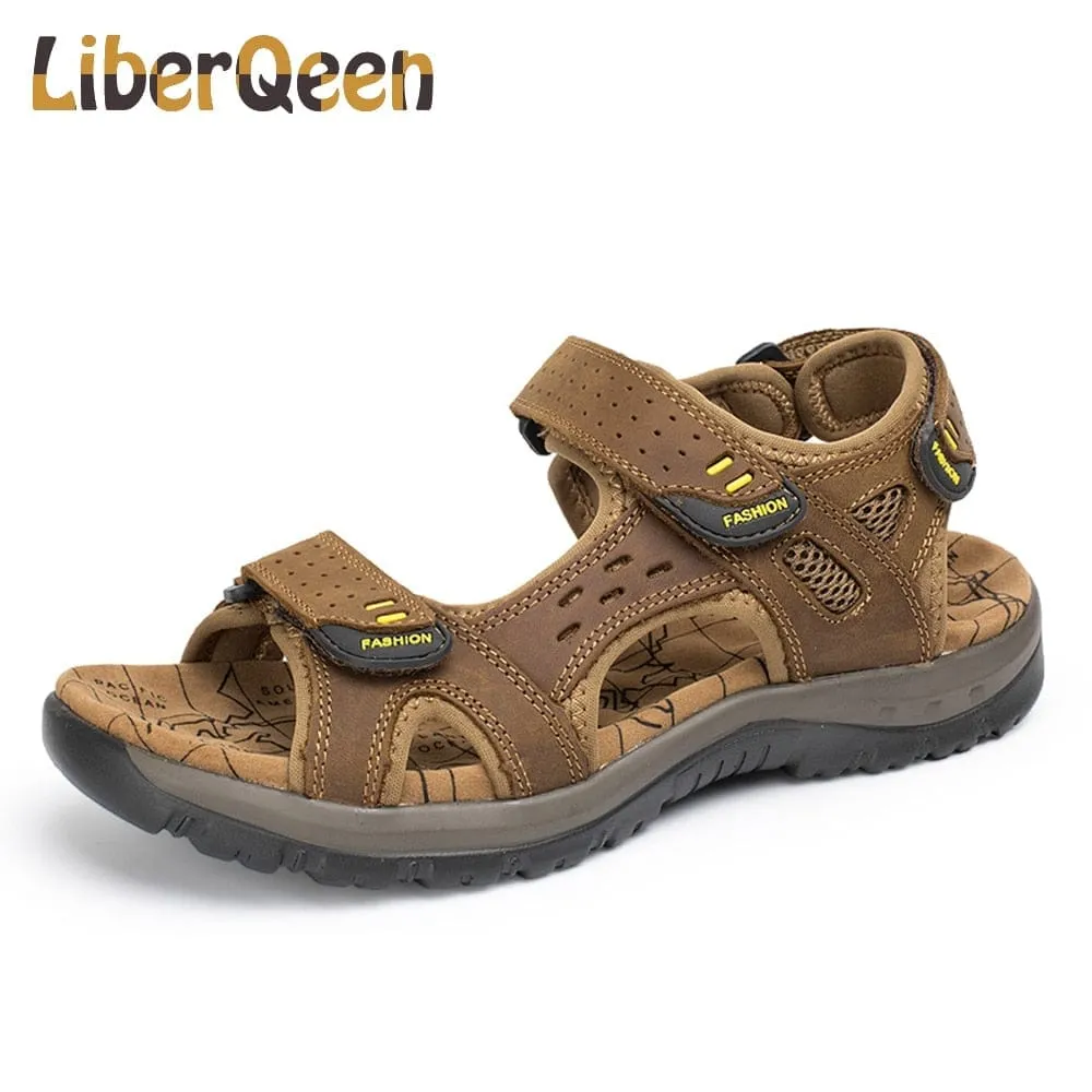 New Fashion Summer Men's Leisure Beach Sandals Best Europe Walking Sandals