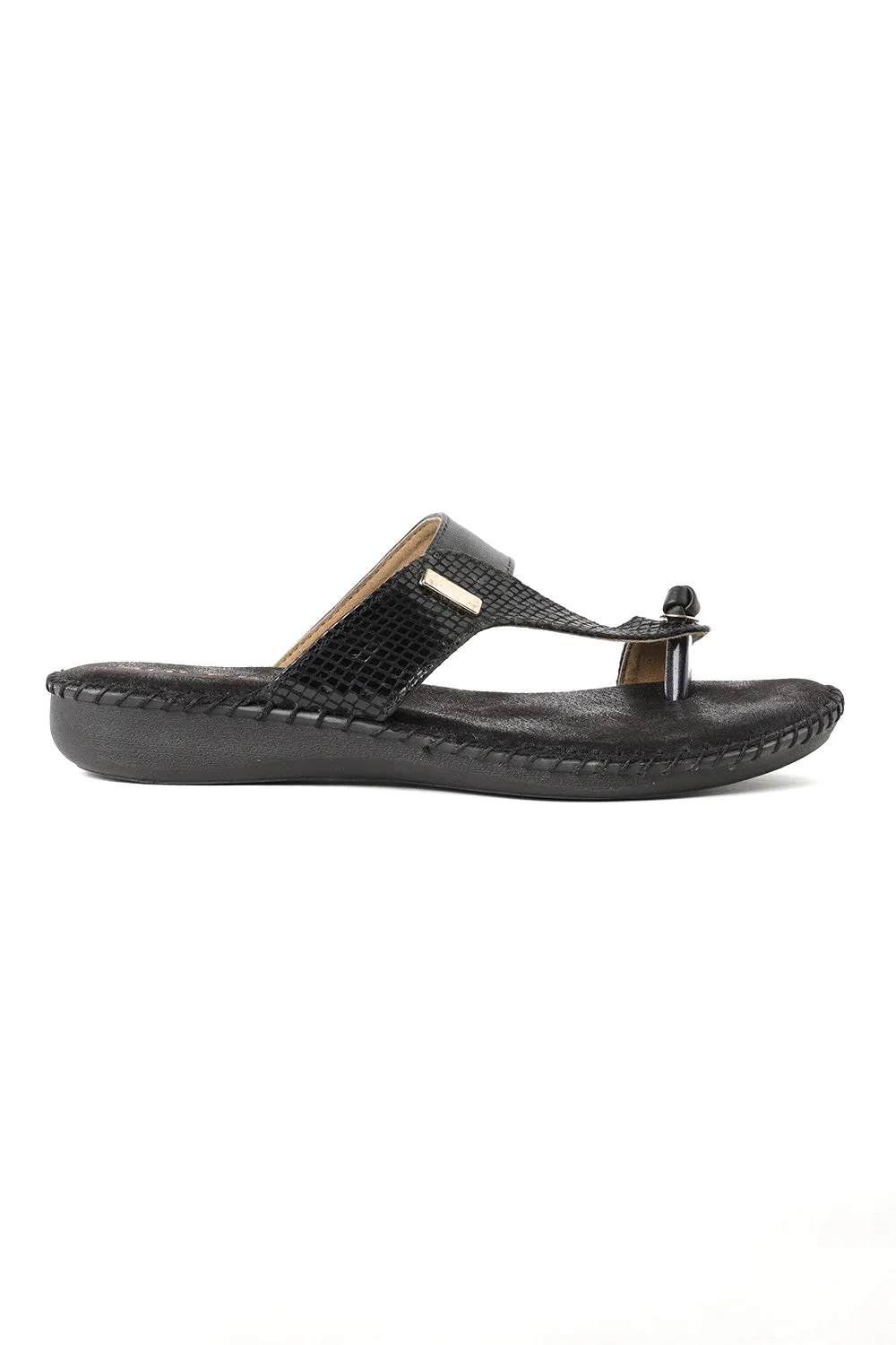 SOLES Comfort Toe Hold Platform Flats Sandals St. Vincent