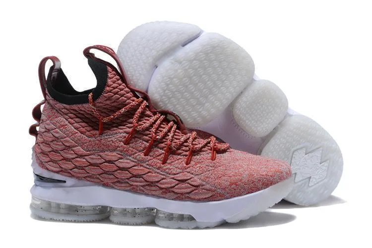 Asics Running Athletic Shoes Nike Lebron XV 15 Wine Pink Men Shoes !!! CYBER MONDAY SALE !!!