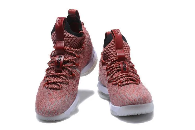 Asic Shoe Outlet Nike Lebron XV 15 Wine Pink Men Shoes !!! CYBER MONDAY SALE !!!